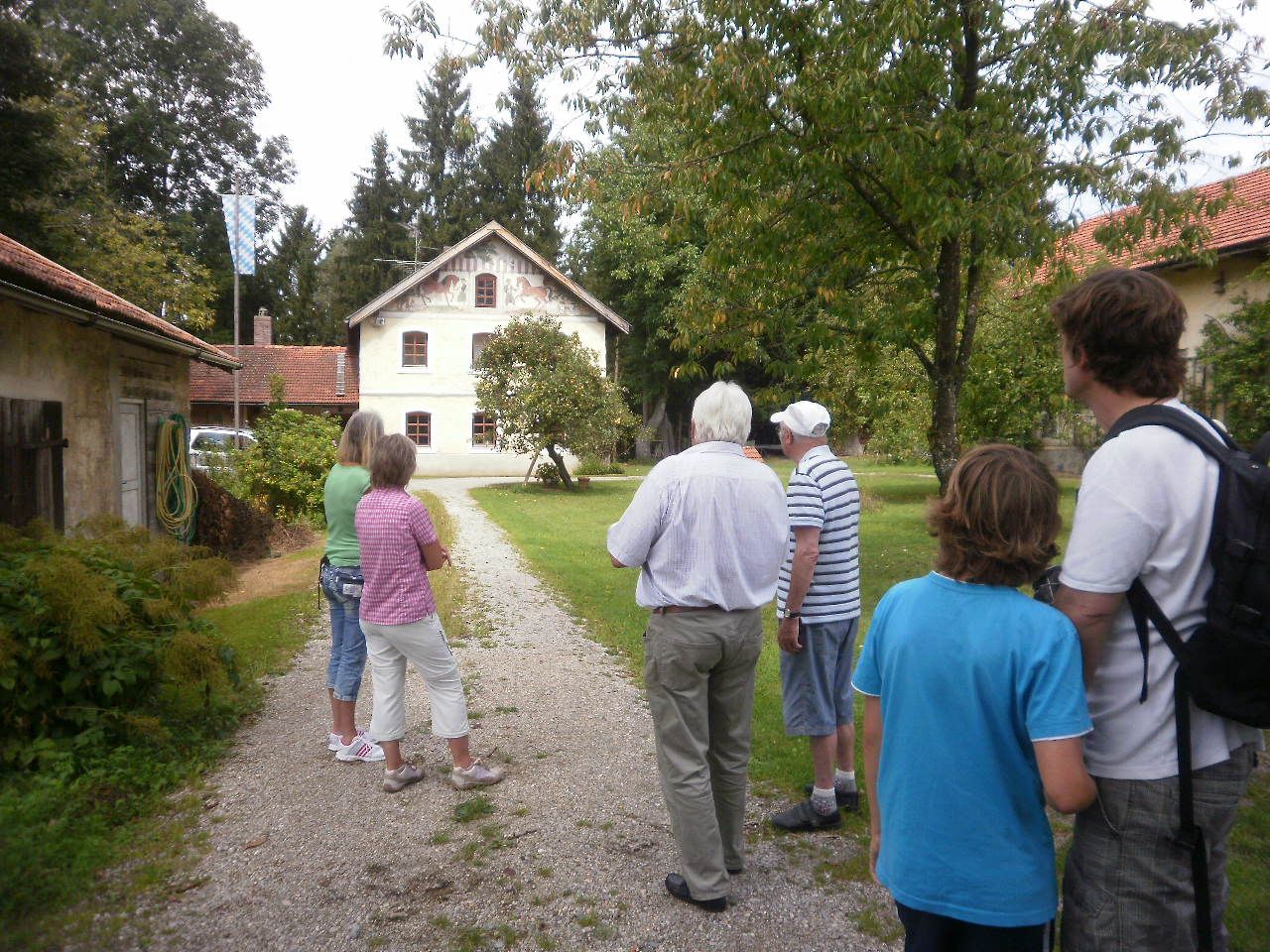 Aufhausen bei Überackern, Österreich Ausflug 180, 210) (Foto: E.-J. Spindler) Aufhausen: Wo sind hier und heute die Äskulapnattern (Foto: E.-J. Spindler)
