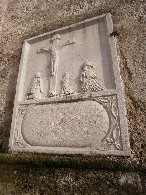 3. Grabplatte (Renaissance (ca. 1585) (Foto: E.-J. Spindler) 3. Grabplatte (Renaissance (ca. 1585) (Foto: E.-J. Spindler)